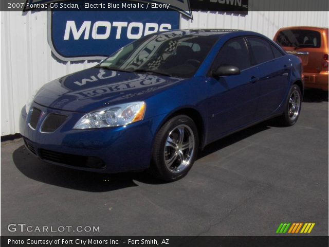 2007 Pontiac G6 Sedan in Electric Blue Metallic
