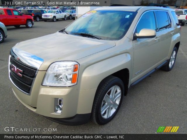 2011 GMC Terrain SLT in Gold Mist Metallic
