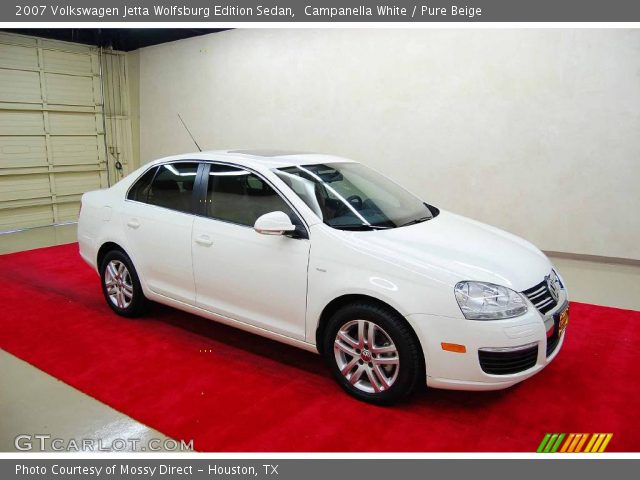 2007 Volkswagen Jetta Wolfsburg Edition Sedan in Campanella White