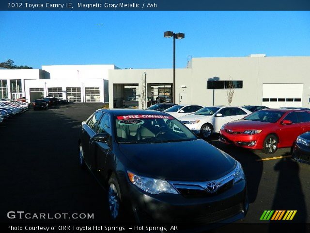 2012 Toyota Camry LE in Magnetic Gray Metallic