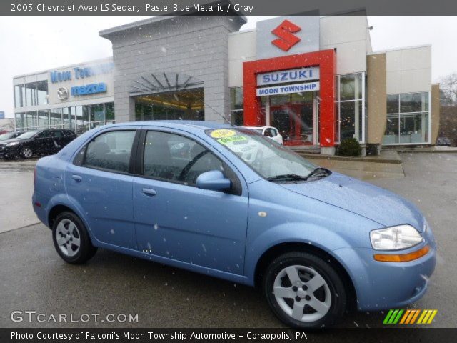 2005 Chevrolet Aveo LS Sedan in Pastel Blue Metallic