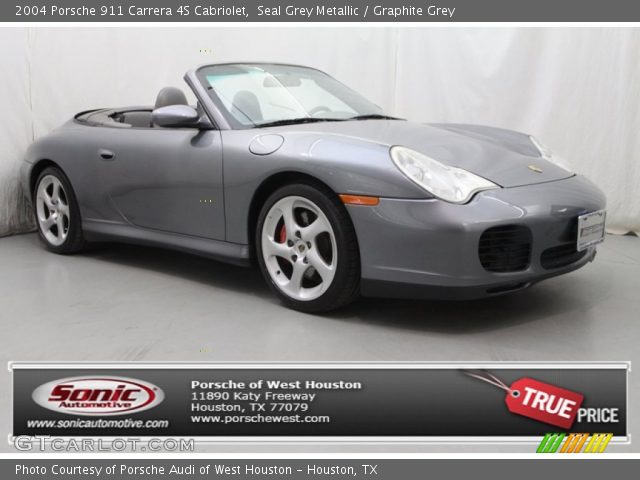 2004 Porsche 911 Carrera 4S Cabriolet in Seal Grey Metallic