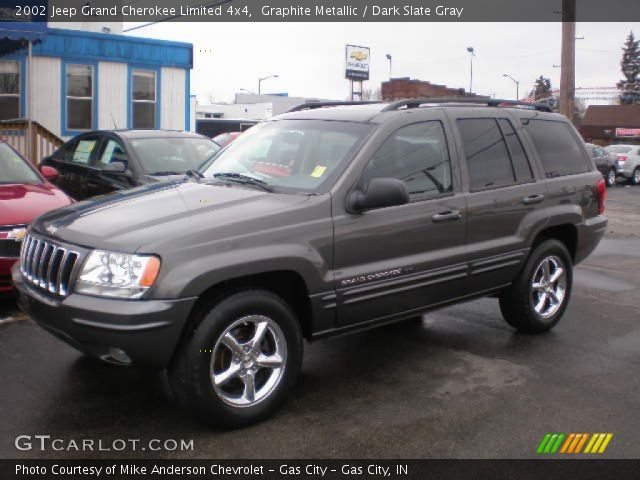 2002 Jeep Grand Cherokee Limited 4x4 in Graphite Metallic