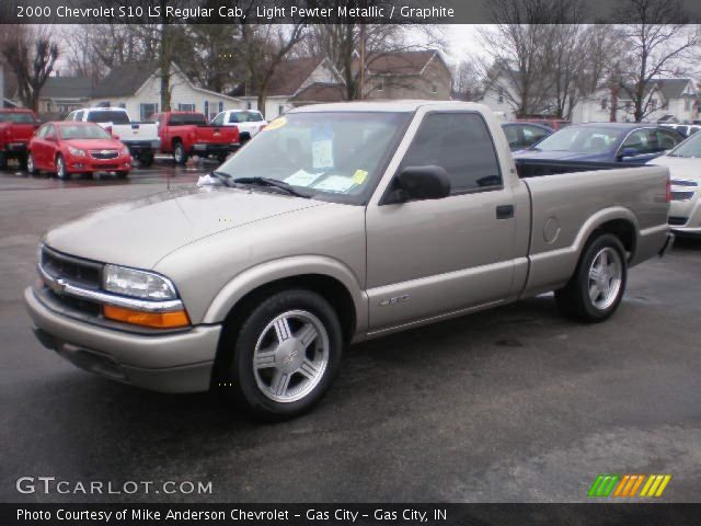 2000 Chevrolet S10 LS Regular Cab in Light Pewter Metallic