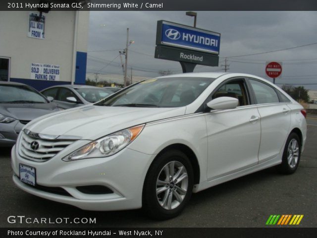 2011 Hyundai Sonata GLS in Shimmering White