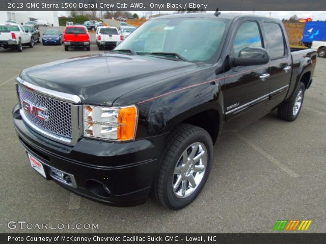 2013 GMC Sierra 1500 Denali Crew Cab AWD in Onyx Black