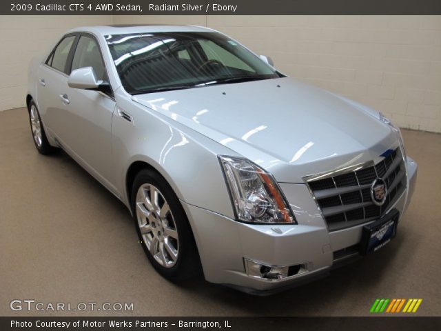 2009 Cadillac CTS 4 AWD Sedan in Radiant Silver