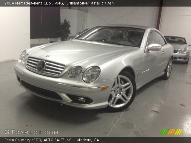 2004 Mercedes-Benz CL 55 AMG in Brilliant Silver Metallic