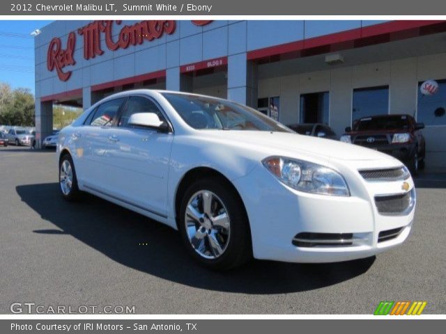 2012 Chevrolet Malibu LT in Summit White