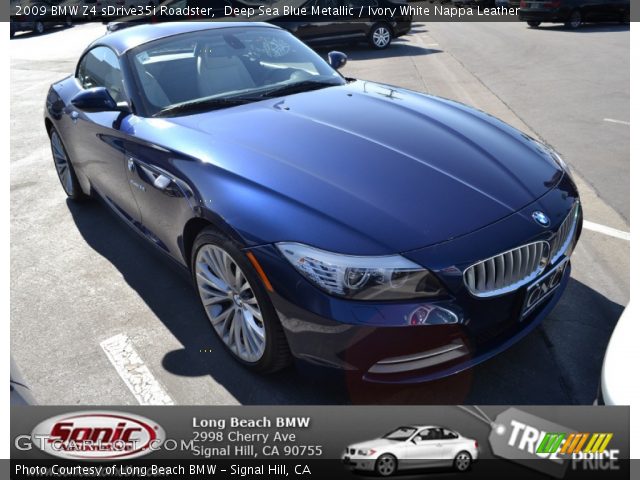 2009 BMW Z4 sDrive35i Roadster in Deep Sea Blue Metallic