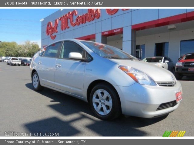 2008 Toyota Prius Hybrid in Classic Silver Metallic
