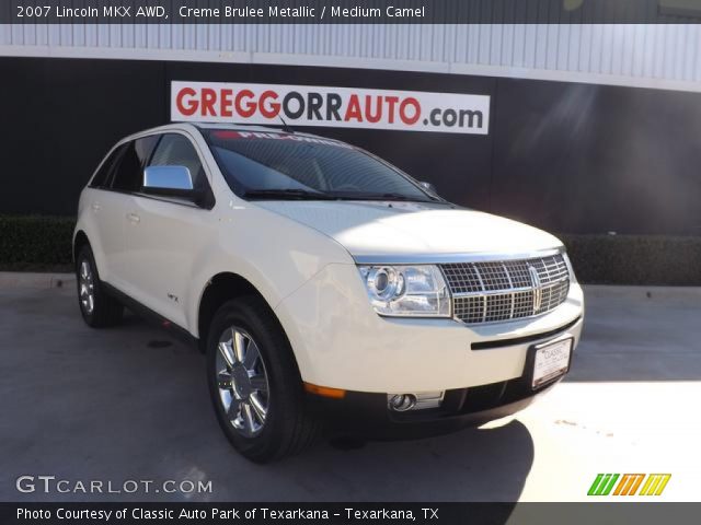 2007 Lincoln MKX AWD in Creme Brulee Metallic