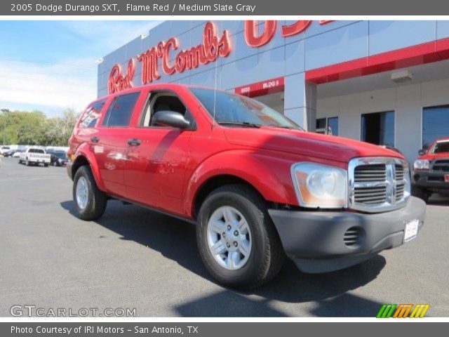 2005 Dodge Durango SXT in Flame Red