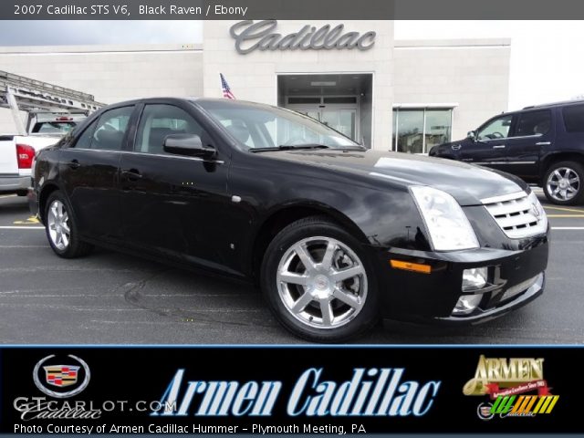 2007 Cadillac STS V6 in Black Raven