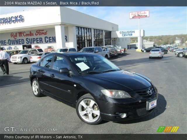 2004 Mazda MAZDA3 s Sedan in Black Mica