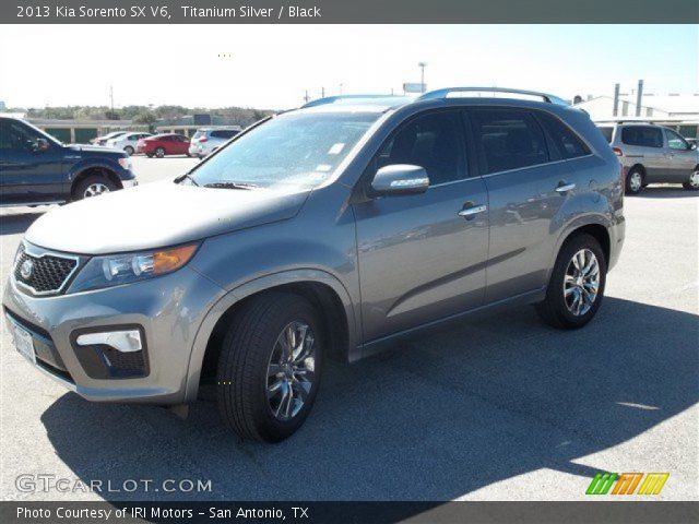 2013 Kia Sorento SX V6 in Titanium Silver