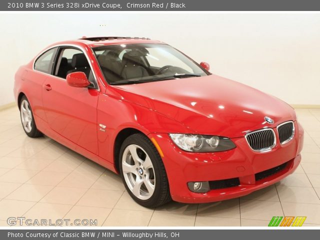 2010 BMW 3 Series 328i xDrive Coupe in Crimson Red