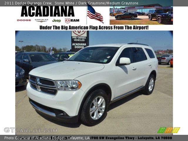 2011 Dodge Durango Crew in Stone White