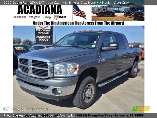 2009 Dodge Ram 2500 SXT Mega Cab 4x4 in Mineral Gray Metallic