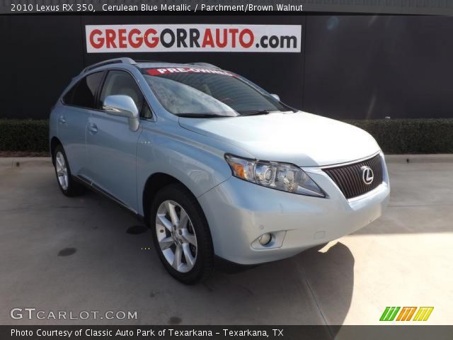 2010 Lexus RX 350 in Cerulean Blue Metallic