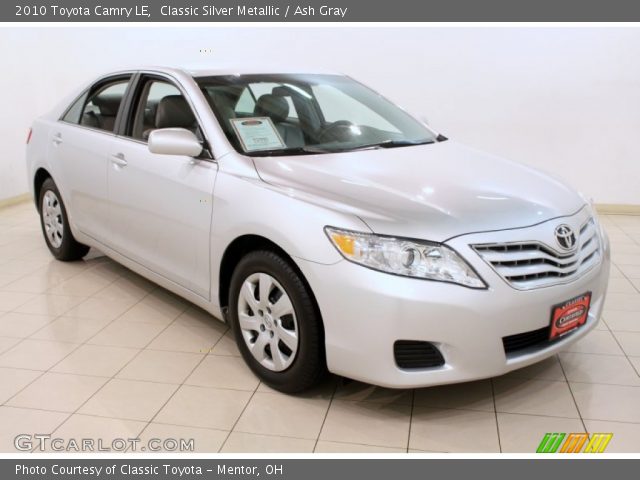 2010 Toyota Camry LE in Classic Silver Metallic