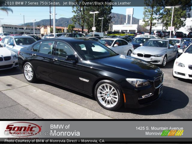 2010 BMW 7 Series 750i Sedan in Jet Black
