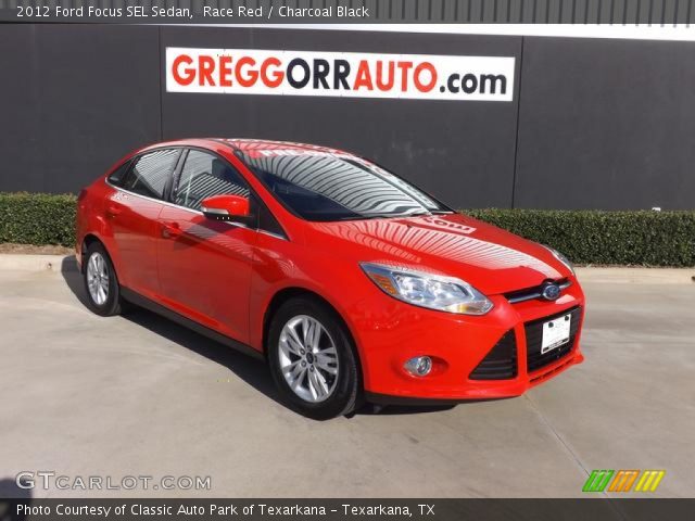 2012 Ford Focus SEL Sedan in Race Red