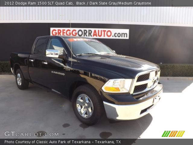 2012 Dodge Ram 1500 SLT Quad Cab in Black