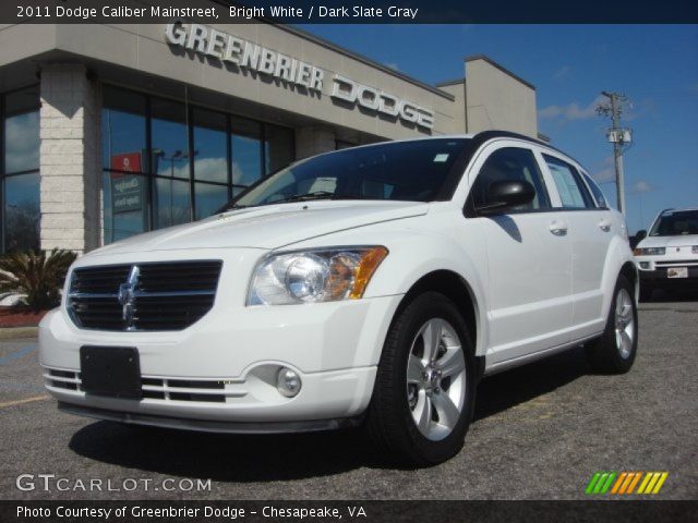 2011 Dodge Caliber Mainstreet in Bright White
