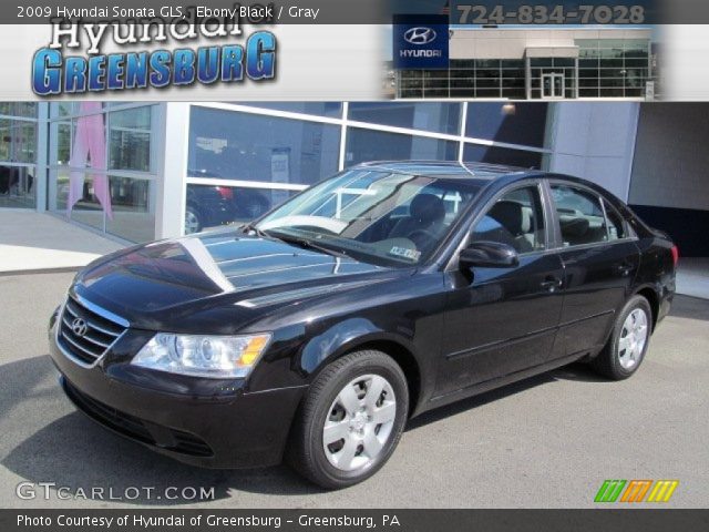 2009 Hyundai Sonata GLS in Ebony Black