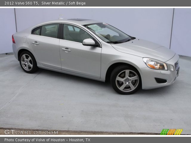 2012 Volvo S60 T5 in Silver Metallic