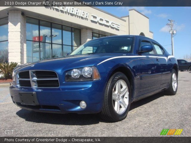 2010 Dodge Charger R/T in Deep Water Blue Pearl