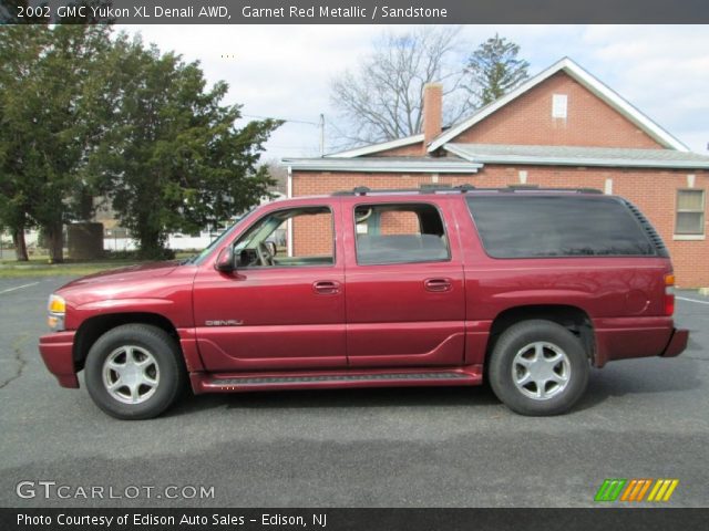 2002 GMC Yukon XL Denali AWD in Garnet Red Metallic
