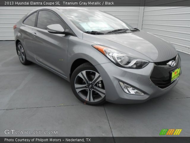 2013 Hyundai Elantra Coupe SE in Titanium Gray Metallic