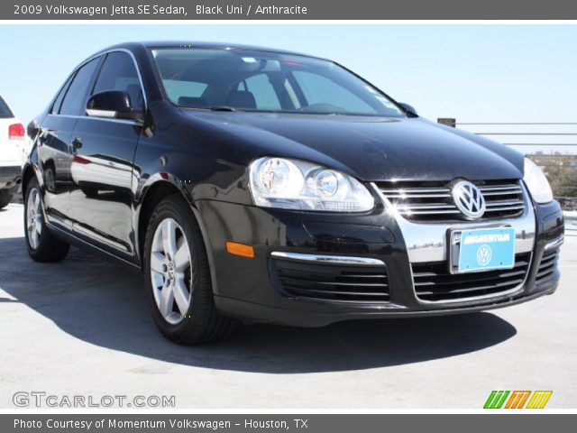 2009 Volkswagen Jetta SE Sedan in Black Uni