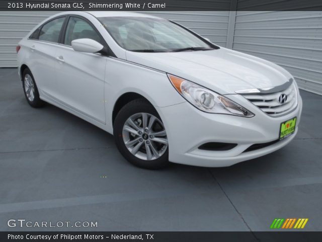 2013 Hyundai Sonata GLS in Shimmering White