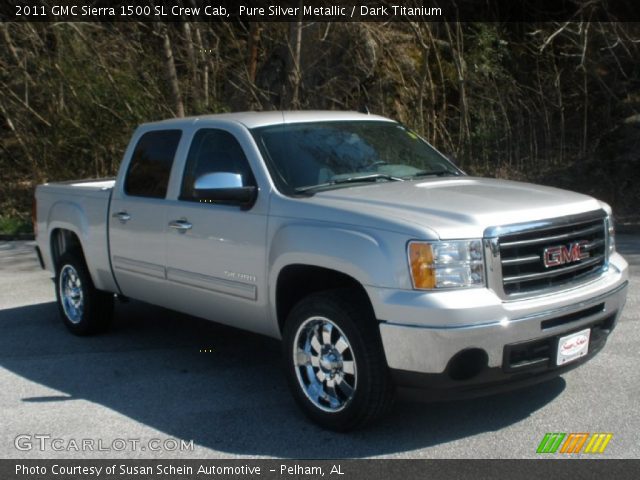 2011 GMC Sierra 1500 SL Crew Cab in Pure Silver Metallic