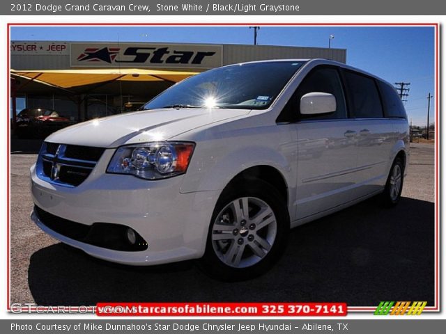 2012 Dodge Grand Caravan Crew in Stone White