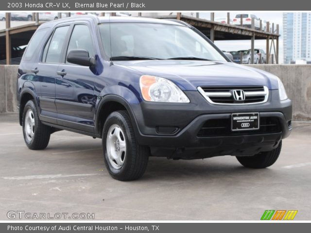 2003 Honda CR-V LX in Eternal Blue Pearl
