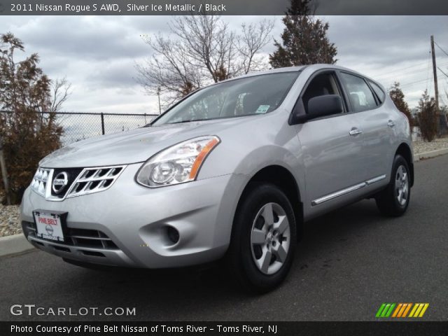 2011 Nissan Rogue S AWD in Silver Ice Metallic