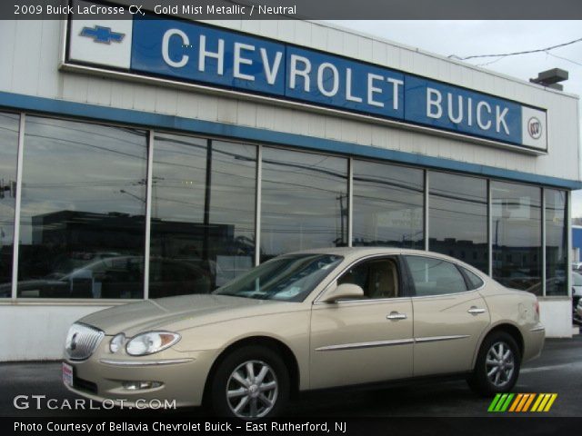 2009 Buick LaCrosse CX in Gold Mist Metallic