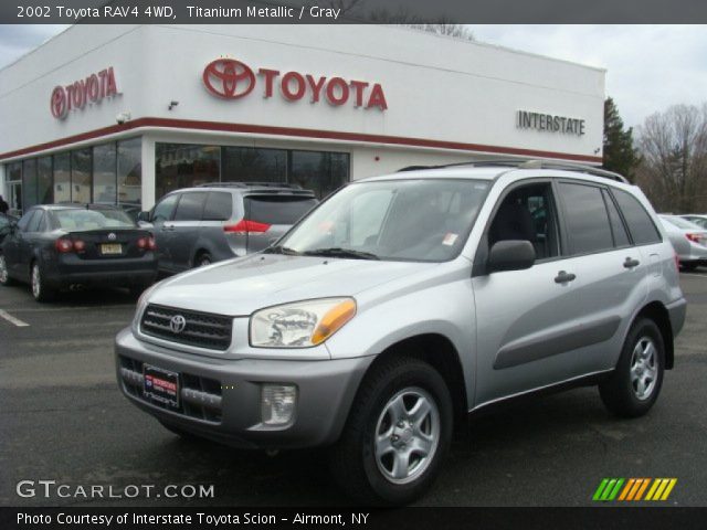 2002 Toyota RAV4 4WD in Titanium Metallic