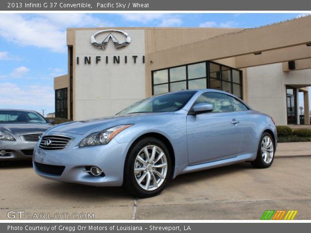 2013 Infiniti G 37 Convertible in Pacific Sky