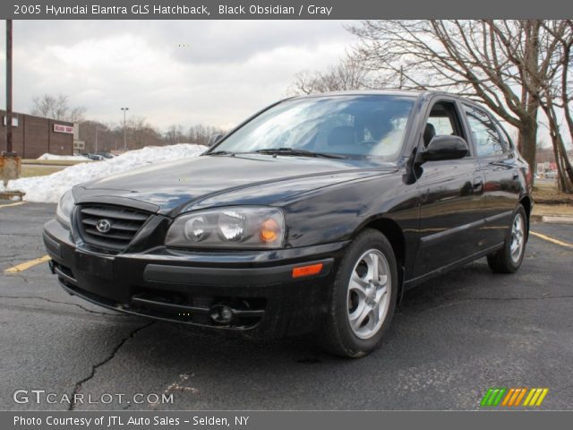 2005 Hyundai Elantra GLS Hatchback in Black Obsidian