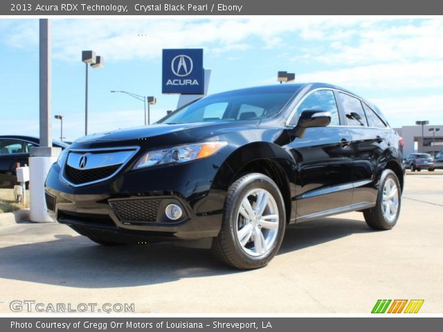 2013 Acura RDX Technology in Crystal Black Pearl