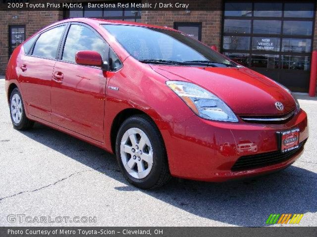 2009 Toyota Prius Hybrid in Barcelona Red Metallic
