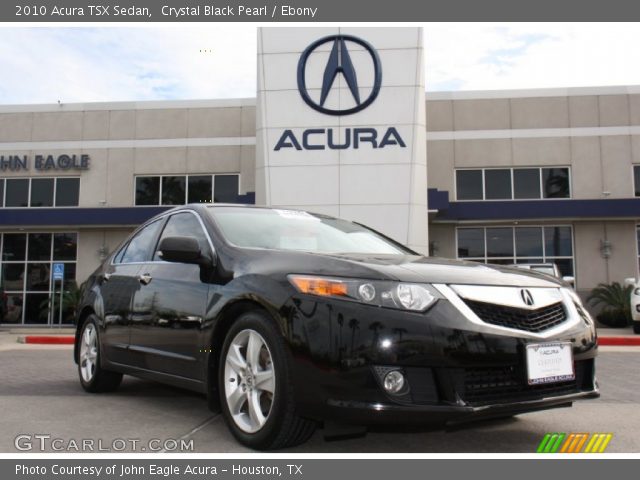 2010 Acura TSX Sedan in Crystal Black Pearl
