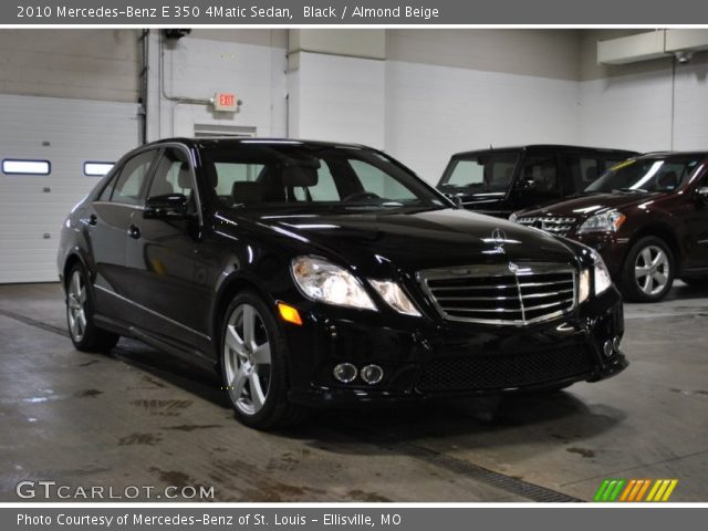 2010 Mercedes-Benz E 350 4Matic Sedan in Black