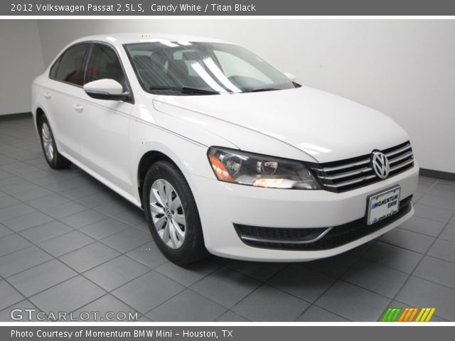 2012 Volkswagen Passat 2.5L S in Candy White