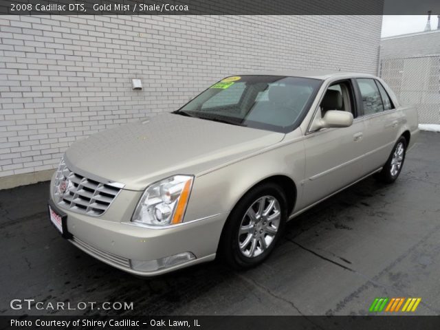 2008 Cadillac DTS  in Gold Mist
